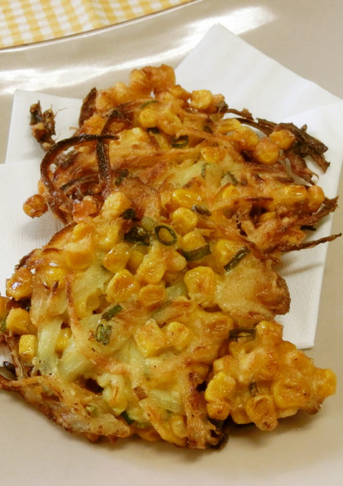 とうもろこしのかき揚げ-レシピのメイン写真