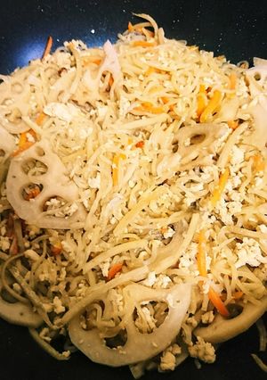 シャキッとキンピラ蓮根-レシピのメイン写真