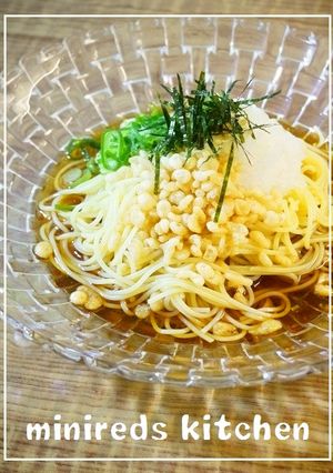 冷やしたぬきパスタ-レシピのメイン写真