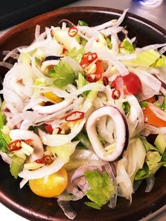 タイ風♪イカとセロリのヘルシーサラダ☆-レシピのメイン写真