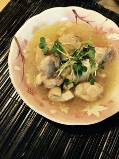 洗い物1つ☆レンジでみぞれ煮-レシピのメイン写真