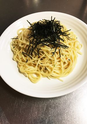 雑炊の素を使った簡単パスタ-レシピのメイン写真