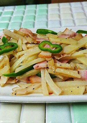 簡単♪新じゃがを使ったジャーマンポテト♪-レシピのメイン写真