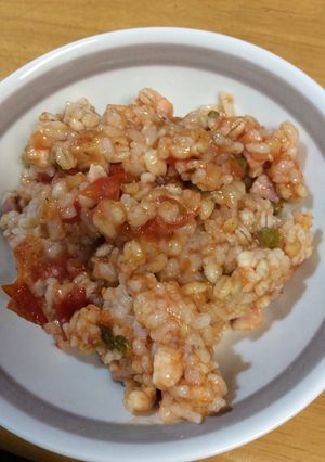 もち麦 コンソメなし トマトリゾット-レシピのメイン写真