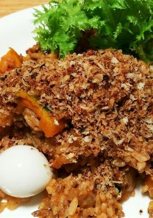 揚げない丸めないライスコロッケ風炒飯-レシピのメイン写真