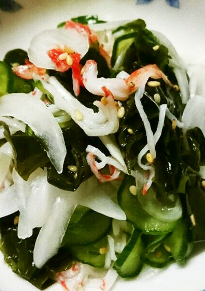 今が旬♪これは美味しい！新玉ねぎの酢の物-レシピのメイン写真