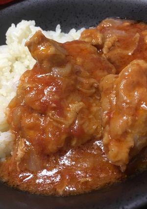 トロトロチキンのトマト煮-レシピのメイン写真