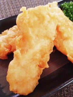 サクッふわっ♪鶏むね肉の天ぷら*とり天-レシピのメイン写真