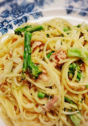 味噌マヨでツナとブロッコリーのサラダスパ-レシピのメイン写真