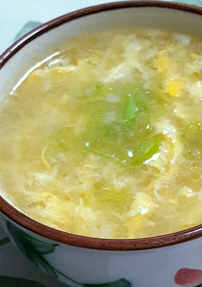 中華風☆ふわとろ卵のスープ-レシピのメイン写真