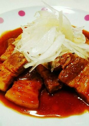 フライパンだけで！簡単焼豚☆-レシピのメイン写真