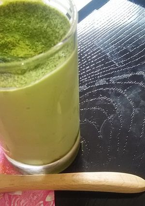 水切りヨーグルトで☆抹茶チーズケーキ♪-レシピのメイン写真
