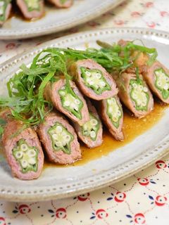 おくらの豚肉巻き-レシピのメイン写真