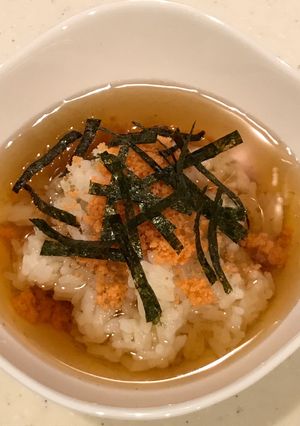 暑い日に！特製だしの冷たい麦茶漬け-レシピのメイン写真