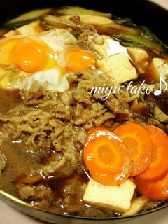 肉豆腐♪すき焼き風〜♡-レシピのメイン写真