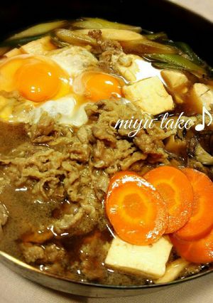 肉豆腐♪すき焼き風〜♡-レシピのメイン写真