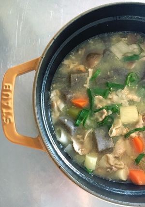 豚汁☆冷蔵庫にある材料で-レシピのメイン写真