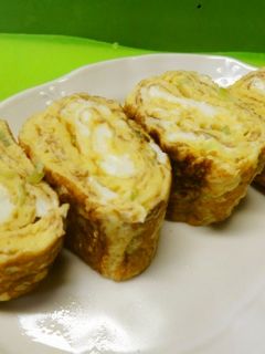 *納豆のタレでだし巻き卵*-レシピのメイン写真