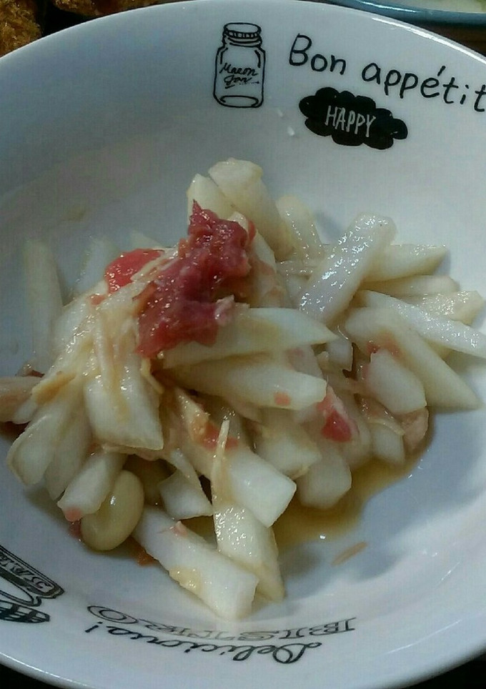 鶏ささみのさっぱり☆梅和え-レシピのメイン写真