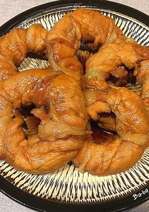 豚肉の玉ねぎロール焼き-レシピのメイン写真