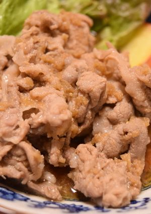 柔らか甘酸っぱい豚とリンゴの生姜焼き-レシピのメイン写真