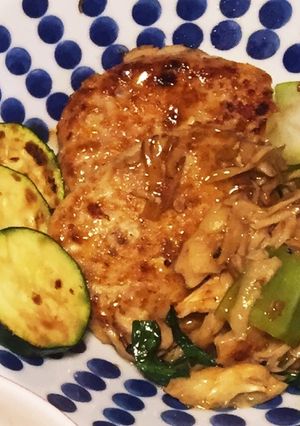 ずぼらさんの絶品和風ハンバーグ-レシピのメイン写真