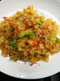 簡単レタスチャーハン-レシピのメイン写真