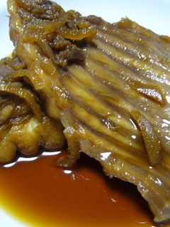カスベの煮つけ-レシピのメイン写真