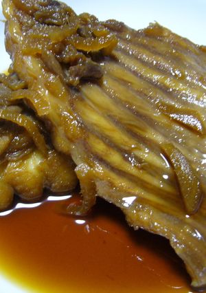 カスベの煮つけ-レシピのメイン写真