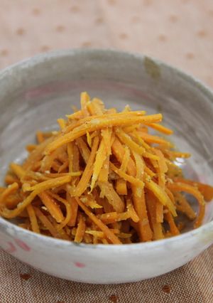 にんじんのごまみそきんぴら-レシピのメイン写真