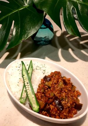 夏バテ解消！たっぷり夏野菜のドライカレー-レシピのメイン写真