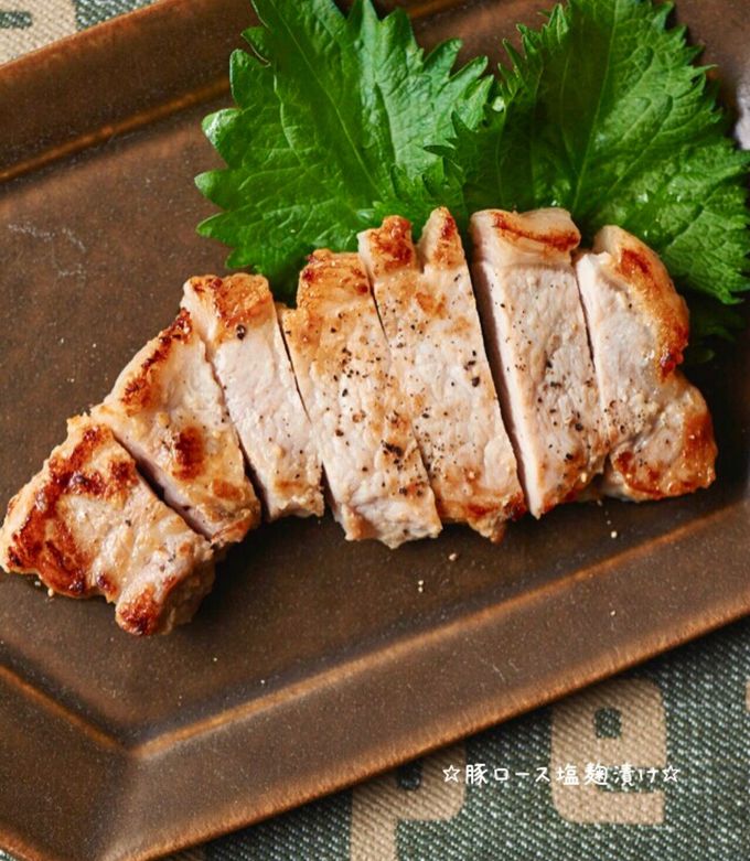 ☆豚ロース塩麹漬け☆-レシピのメイン写真
