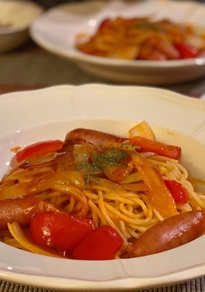 大人のナポリタン-レシピのメイン写真