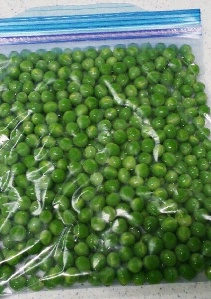 えんどう豆冷凍～下ゆでして冷凍する方法～-レシピのメイン写真