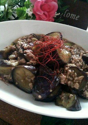 手作り調味料で簡単麻婆茄子-レシピのメイン写真