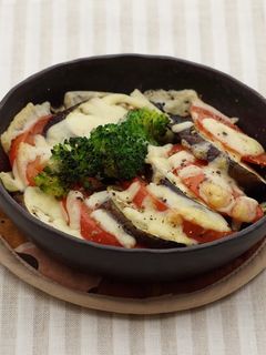 トマトとナスのチーズ焼き-レシピのメイン写真