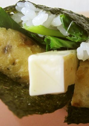がんもとチーズと三つ葉巻き-レシピのメイン写真