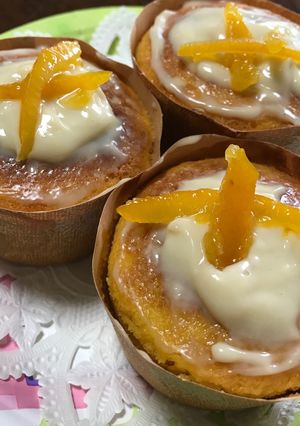 簡単マーマレード入りカップケーキ-レシピのメイン写真