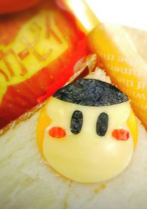 簡単☆キャラ弁☆星のカービィ～ワドルディ-レシピのメイン写真