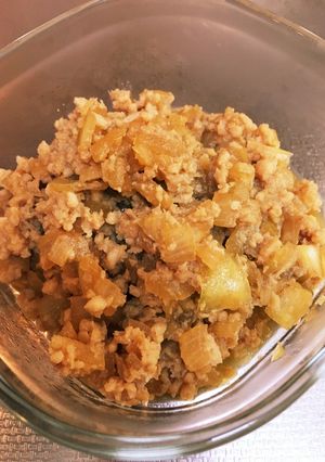 鶏と玉ねぎのそぼろ♪-レシピのメイン写真