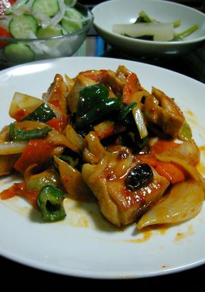 鶏肉となんでもお野菜豆板醤マヨネーズ炒め-レシピのメイン写真