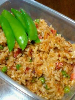 残カレーでアレンジ!カレー炒飯-レシピのメイン写真