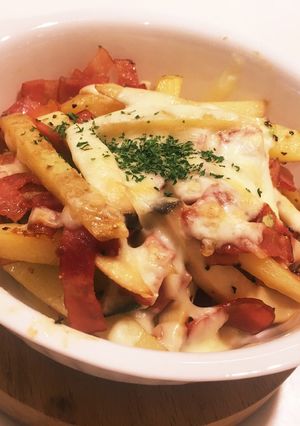 簡単☆ベーコンとジャガイモのチーズ焼き-レシピのメイン写真
