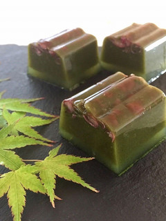 あずきと抹茶の寒天-レシピのメイン写真