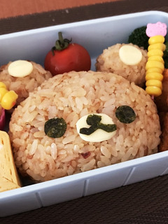 *キャラ弁*リラックマのおにぎり-レシピのメイン写真