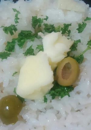 たけのことオリーブのピラフ-レシピのメイン写真