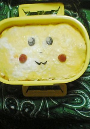 手抜きだけど簡単キャラ弁♪ピカチュウ～-レシピのメイン写真
