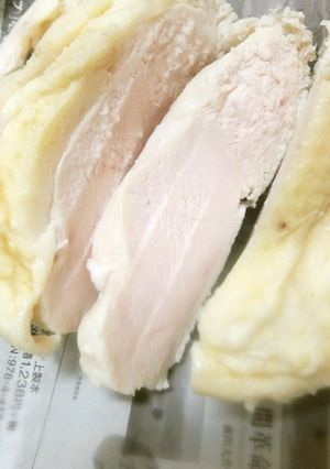 柔らかい蒸し鳥　ローズマリーとレモン風味-レシピのメイン写真