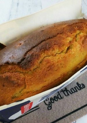 HMと牛乳パックで人参パウンドケーキ-レシピのメイン写真