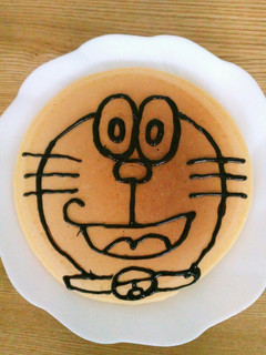 ドラえもんパンケーキ♪-レシピのメイン写真